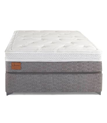 Conjunto Box King Size Aurora One Side Pillow Top Base Exclusive Favo Com 2 USB 193x203cm - 67479