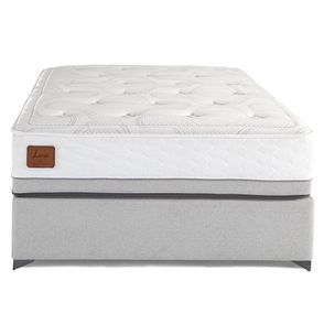 Conjunto Box Casal Luna One Side Pillow Top Base Exclusive Com 2 USB 138X188cm - 67593