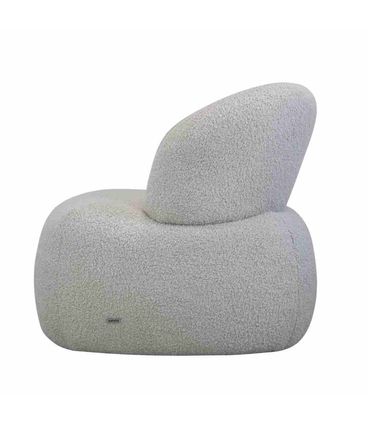 Poltrona Florence com Base Fixa em Sheepskin Areia 73 cm - 66843