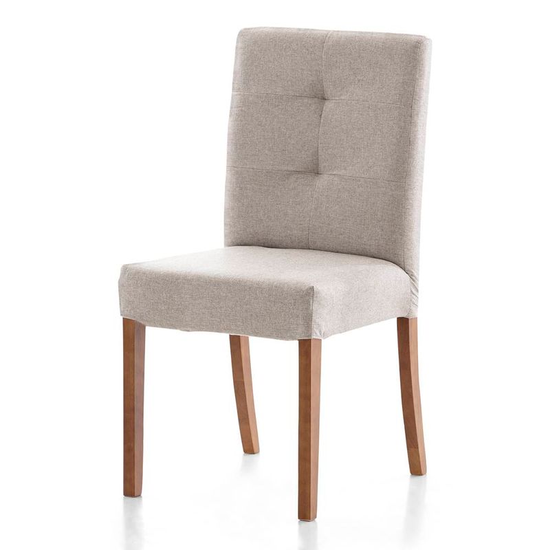 KitCom02CadeirasDesmontaveisAndenneSemBracoEncostoEstofadoPesAmendoa