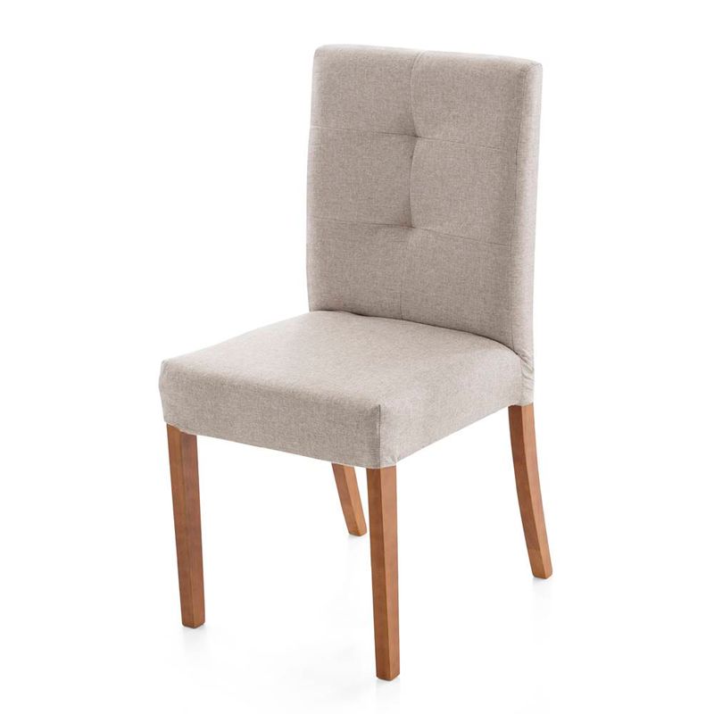 KitCom02CadeirasDesmontaveisAndenneSemBracoEncostoEstofadoPesAmendoa