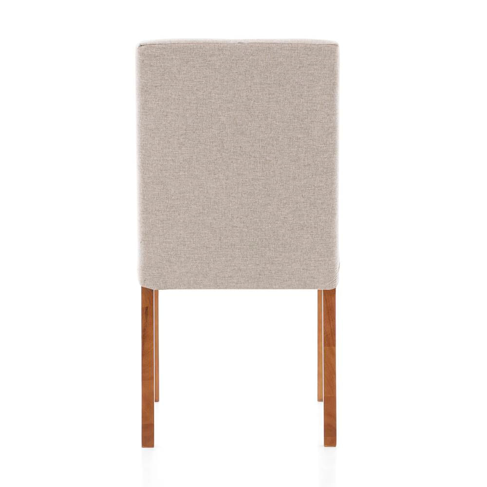 Conjunto-Mesa-de-Jantar-Dinant-Vidro-Preto-e-Base-Amendoa---Cadeiras-Andenne-Encosto-Estofado---67648