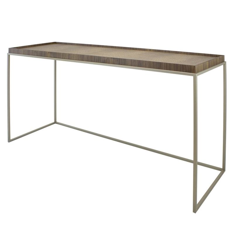 AparadorLoiTampoNogueiraERecouroCrocoFendiComBaseChampagne137cm