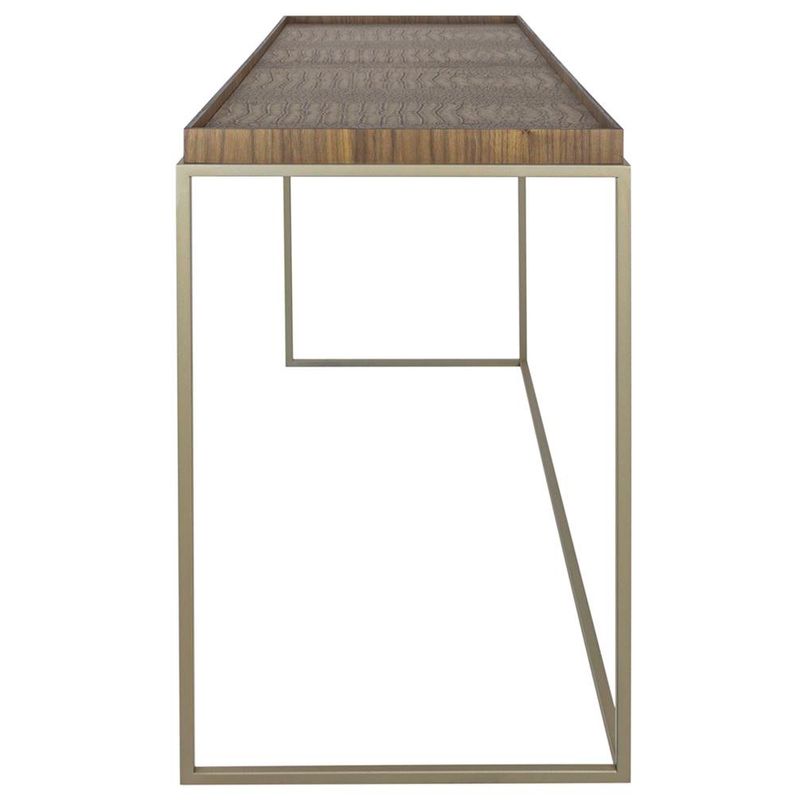 AparadorLoiTampoNogueiraERecouroCrocoFendiComBaseChampagne137cm