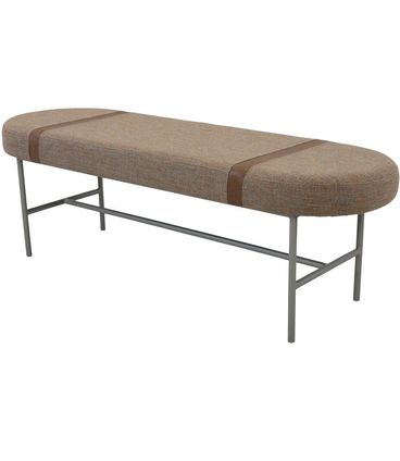 Banco Otelo Trama Mandarina 140cm - 67620