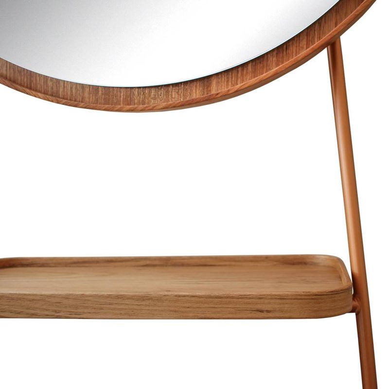 CabideiroComEspelhoRedondoRomero