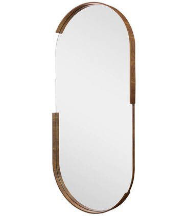 Espelho Maceio Prata Borda Louro Feijo 55,5x121,5cm - 67727