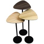 MesaApoioAventuraMediaTampoLouroFreijoBasePreta53cm