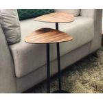 MesaApoioAventuraMediaTampoLouroFreijoBasePreta53cm