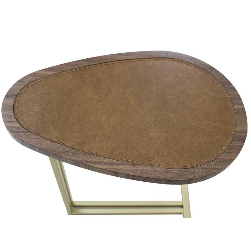 MesaDeApoioMoreliaTampoNogueiraRecouroCarameloBaseDourada