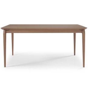 Mesa Retangular Argos Madeira Verniz Amendoa 160cm - 67800