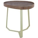 MesaLateralRoccoBaixaTampoNogueiraeCastanhoBaseDourada