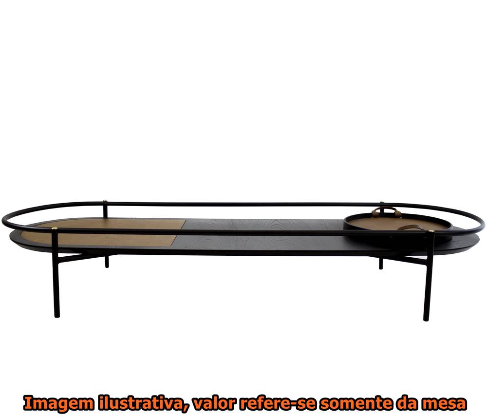 Mesa-de-Centro-Danubio-Tampo-Carvalho-Ebanizado-e-Recouro-Caramelo-Base-Preta---67816