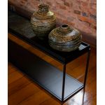 SofaTableLoiTampoPretoeCrocoPretocomBasePreta150cm