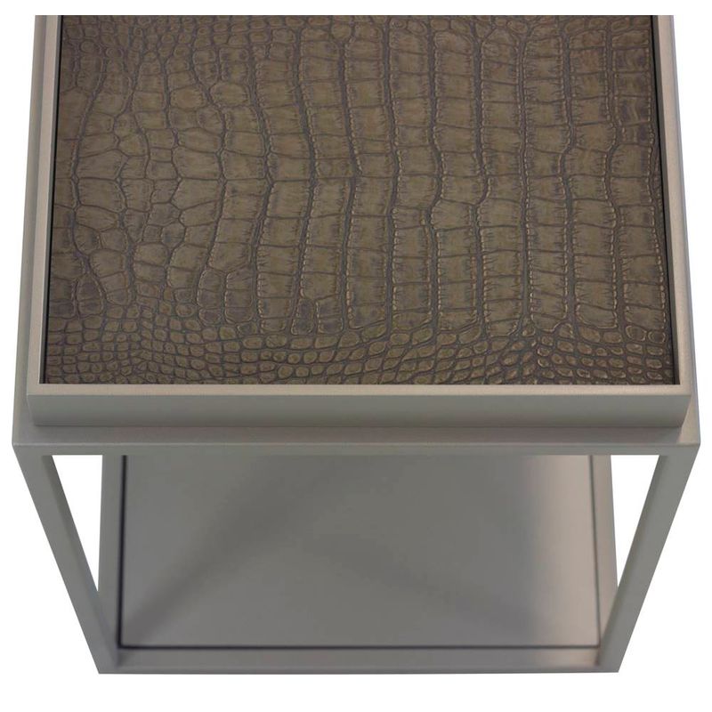 SofaTableLoiTampoChampagneeCrocoFendicomBaseChampagne188cm