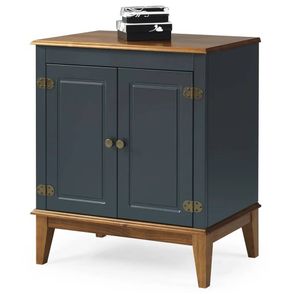 Buffet Antoine 2 Portas Azul Petróleo 74cm - 67841