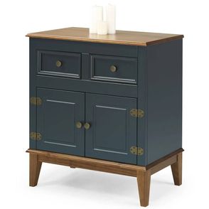 Buffet Antoine 2 Portas e 2 Gavetas Azul Petróleo 74cm - 67858