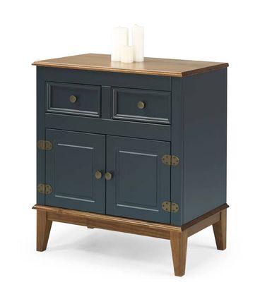 Buffet Antoine 2 Portas e 2 Gavetas Azul Petróleo 74cm - 67858