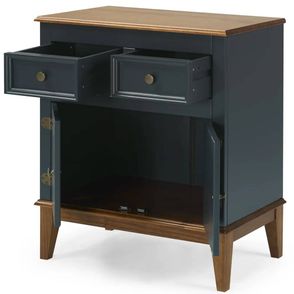 Buffet Antoine 2 Portas e 2 Gavetas Azul Petróleo 74cm - 67858