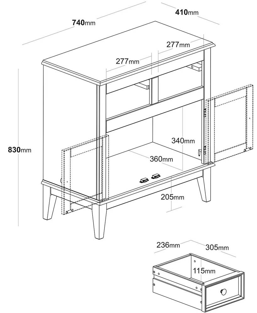 Buffet-Antoine-2-Portas-e-2-Gavetas-Azul-Petroleo-83cm---67858