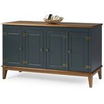 BuffetAntoine4PortasAzulPetroleo150cm
