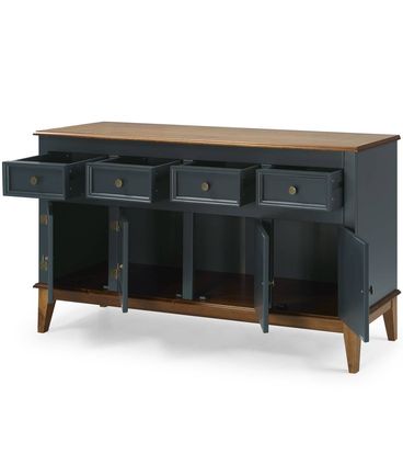 Buffet Antoine 4 Portas e 4 Gavetas Azul Petróleo 150cm - 67879