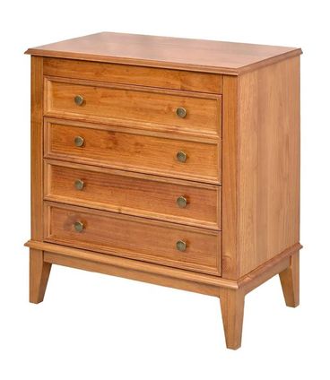 Cômoda Luna 4 Gavetas Amêndoa 73cm - 67882