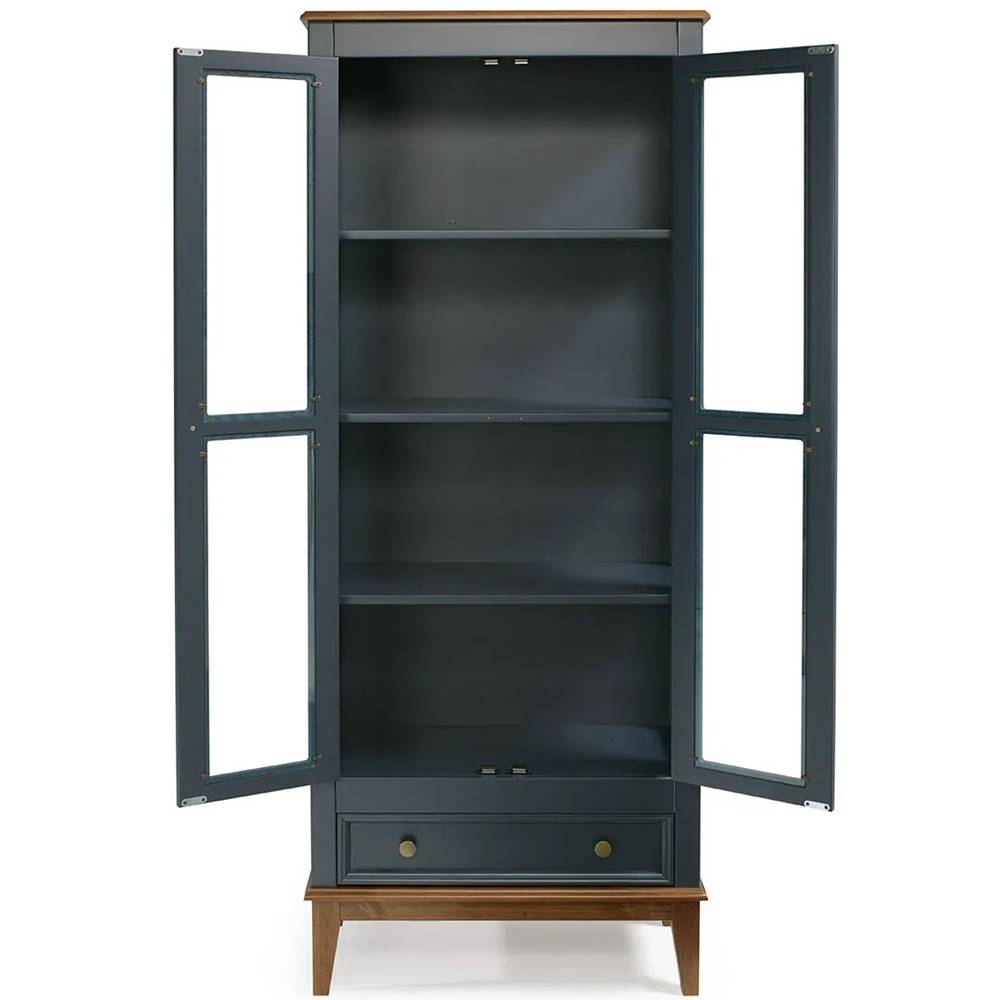 Cristaleira-Remy-2-Portas-e-1-Gaveta-Cor-Azul-Petroleo-73cm---67888