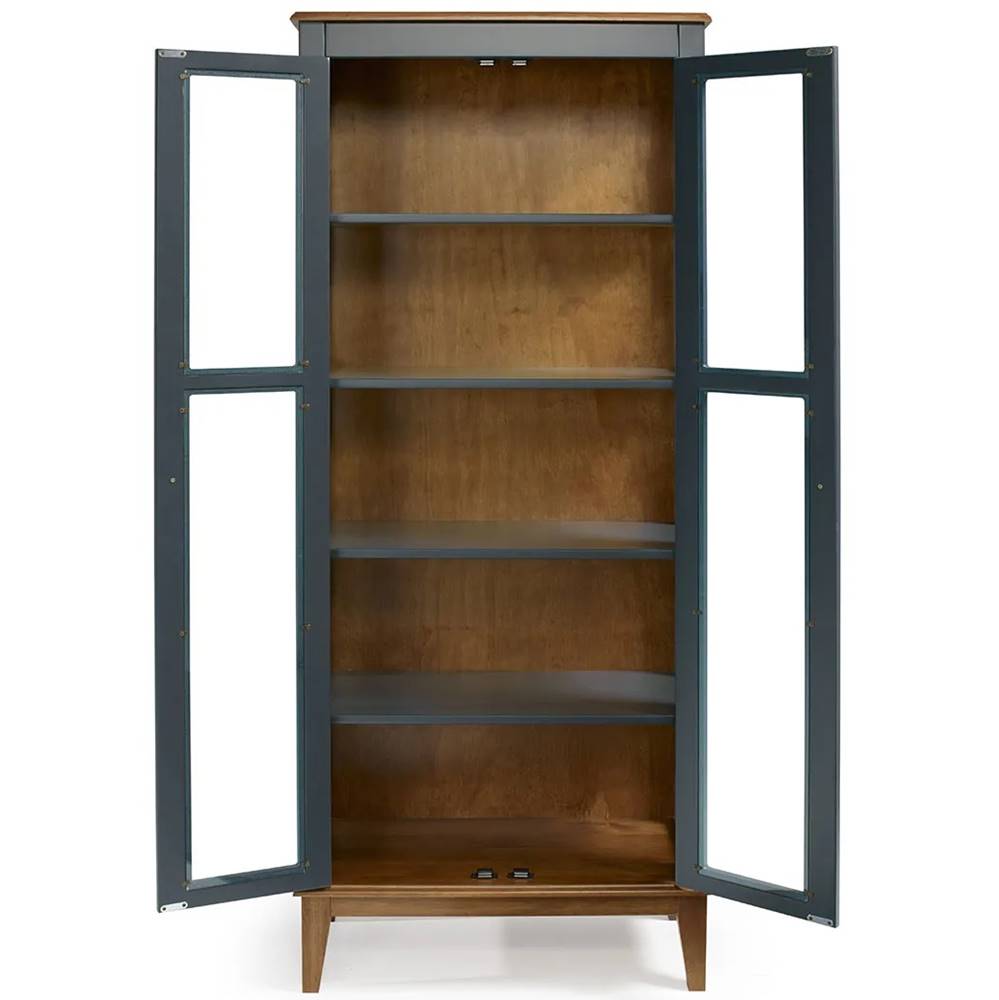 Cristaleira-Bia-2-Porta-de-Vidro-Cor-Azul-Petroleo-73cm---67892