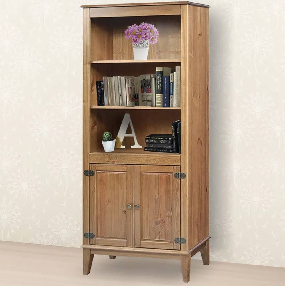 Estante-England-2-Portas-2-Prateleiras-cor-Amendoa-73cm---67897