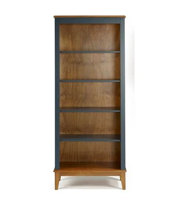 Estante England 4 Prateleiras cor Azul Petróleo 73cm - 67898