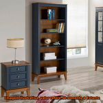 EstanteEngland4PrateleirascorAzulPetroleo73cm