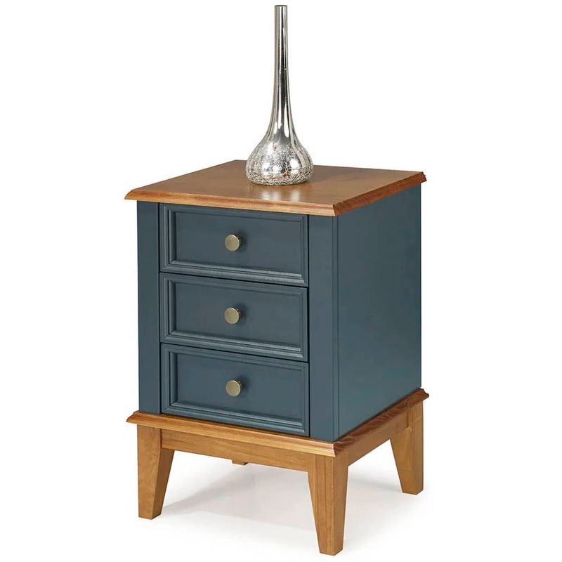 MesadeCabeceiraFilipa3GavetascorAzulPetroleo42cm