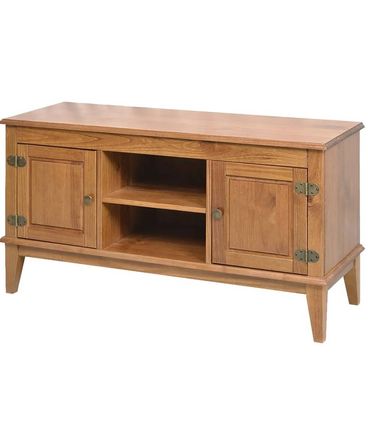 Rack Kaila 2 Portas cor Amêndoa 114cm - 67906