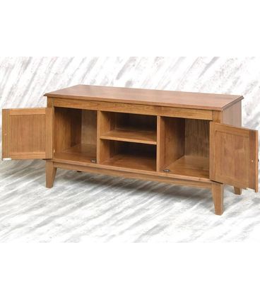 Rack Kaila 2 Portas cor Amêndoa 114cm - 67906