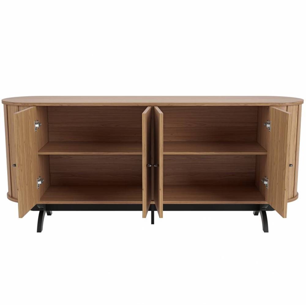 Balcao-Paulinia-Freijo-04-Portas-e-Pes-Preto-Fosco-160cm---67940
