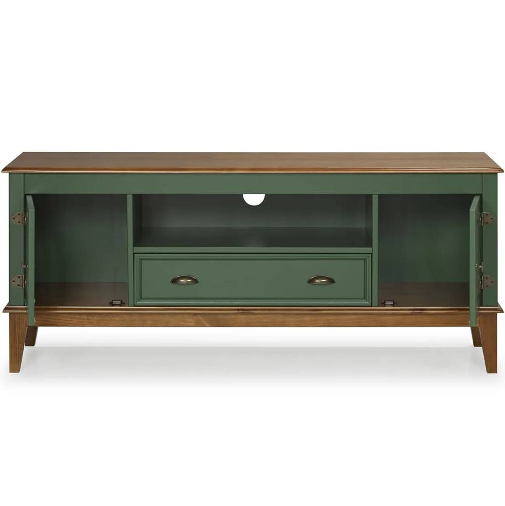 Rack-Nani-2-Portas-e-1-Gaveta-cor-Verde-150cm---66593