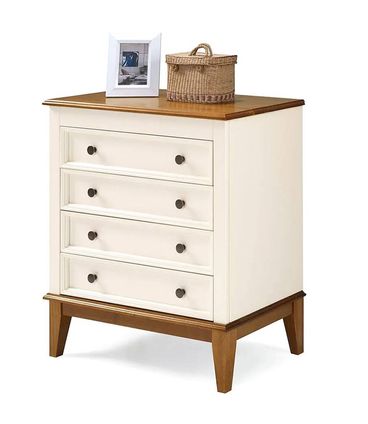 Cômoda Luna 4 Gavetas Off White 73cm - 66594