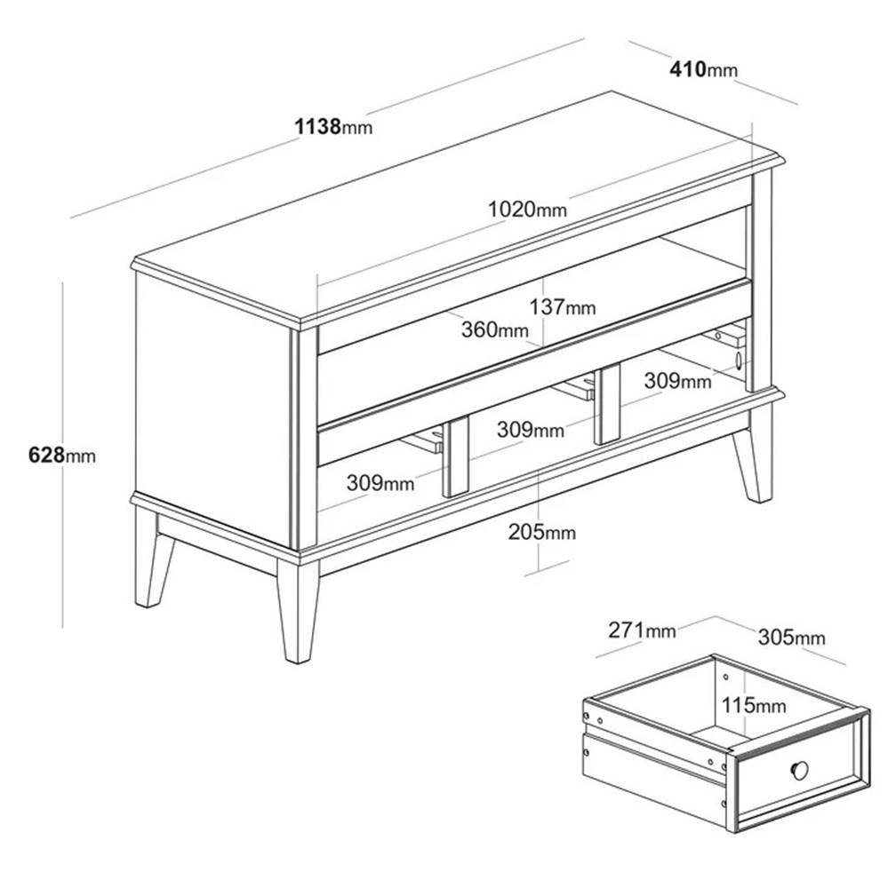 Rack-Detroit-3-Gavetas-cor-Off-White-114cm---66591