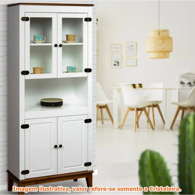 Cristaleira4PortasMaluCorBranco88cm