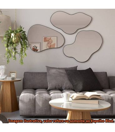 Espelho Bled Preto Fosco - 67997