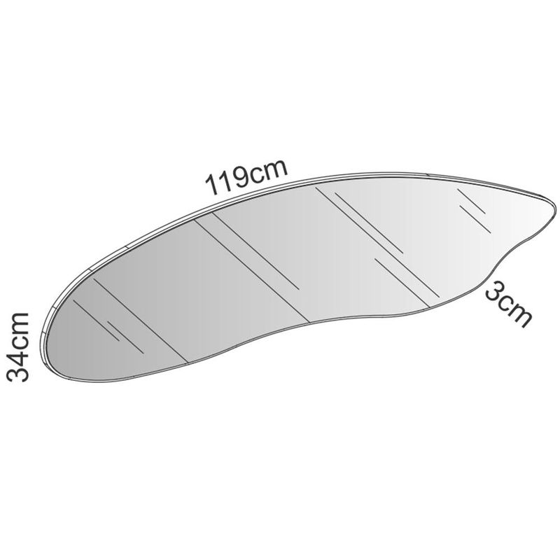 EspelhoLuzonPretoFosco