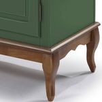 MesaIlhaFionaVerdeMusgo2Portas2Gavetas176cm