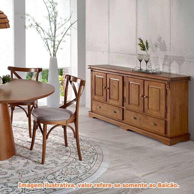 BalcaoUnna4Portas2GavetasImbuia68124
