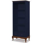 EstanteJone3Prateleiras1GavetaAzulPetroleo90cm