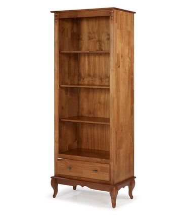 Estante Jone 3 Prateleiras 1 Gaveta Imbuia 90cm - 68202