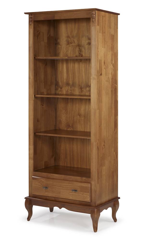 Estante-Jone-3-Prateleiras-1-Gaveta-Imbuia-90cm---68202
