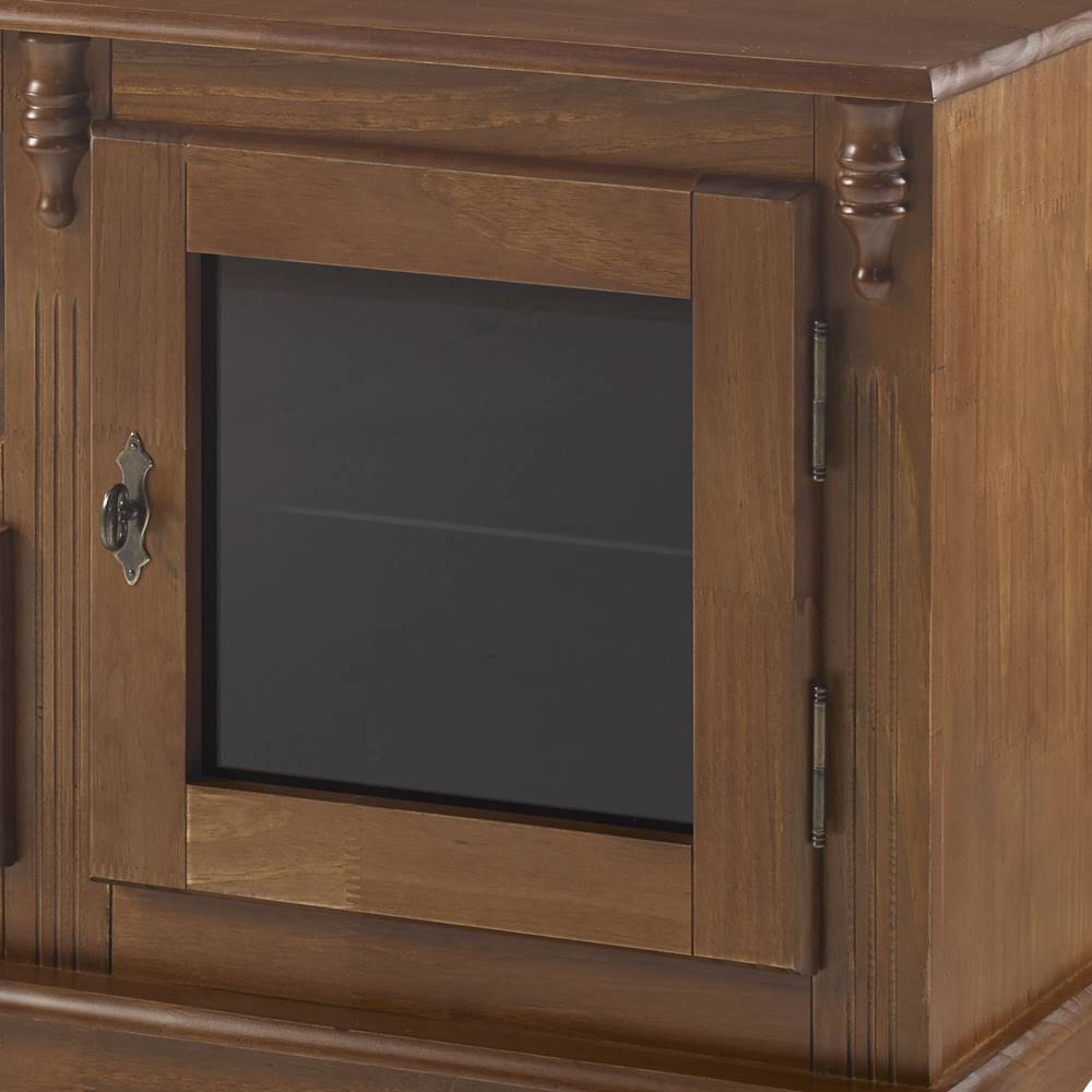 Rack-Laore-2-Porta-2-Prateleiras-de-Vidro-1-Gaveta-Imbuia-195cm---68261