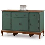 BalcaoTexas4Portas3GavetasVerdeMusgo175cm