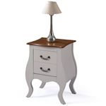 MesadeCabeceira2GavetasEleganceOffWhiteTampoImbuia50cm